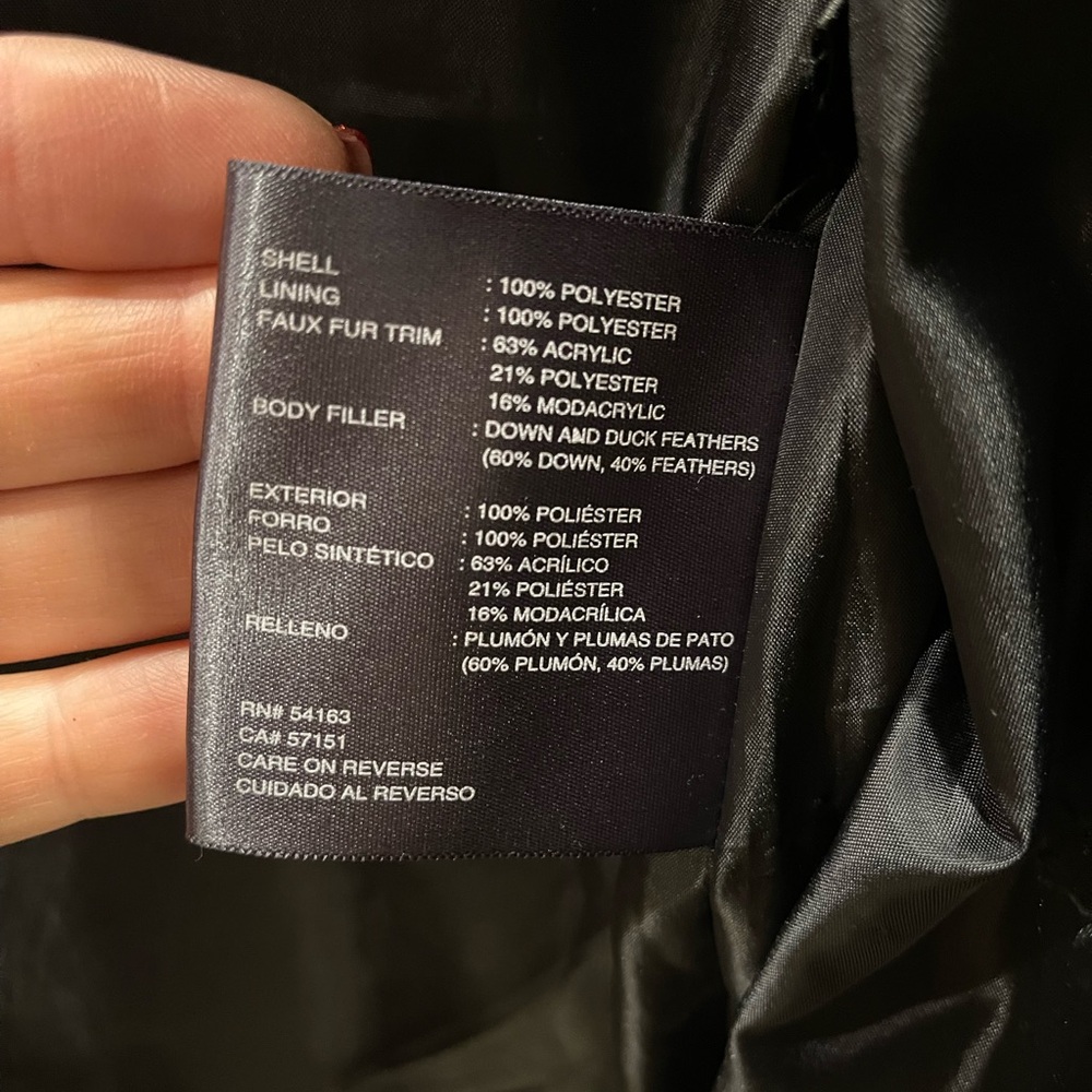 Kenneth Cole Reaction Down Parka - Picture 5 of 6
